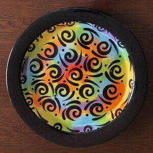 handcrafted ceramic platter